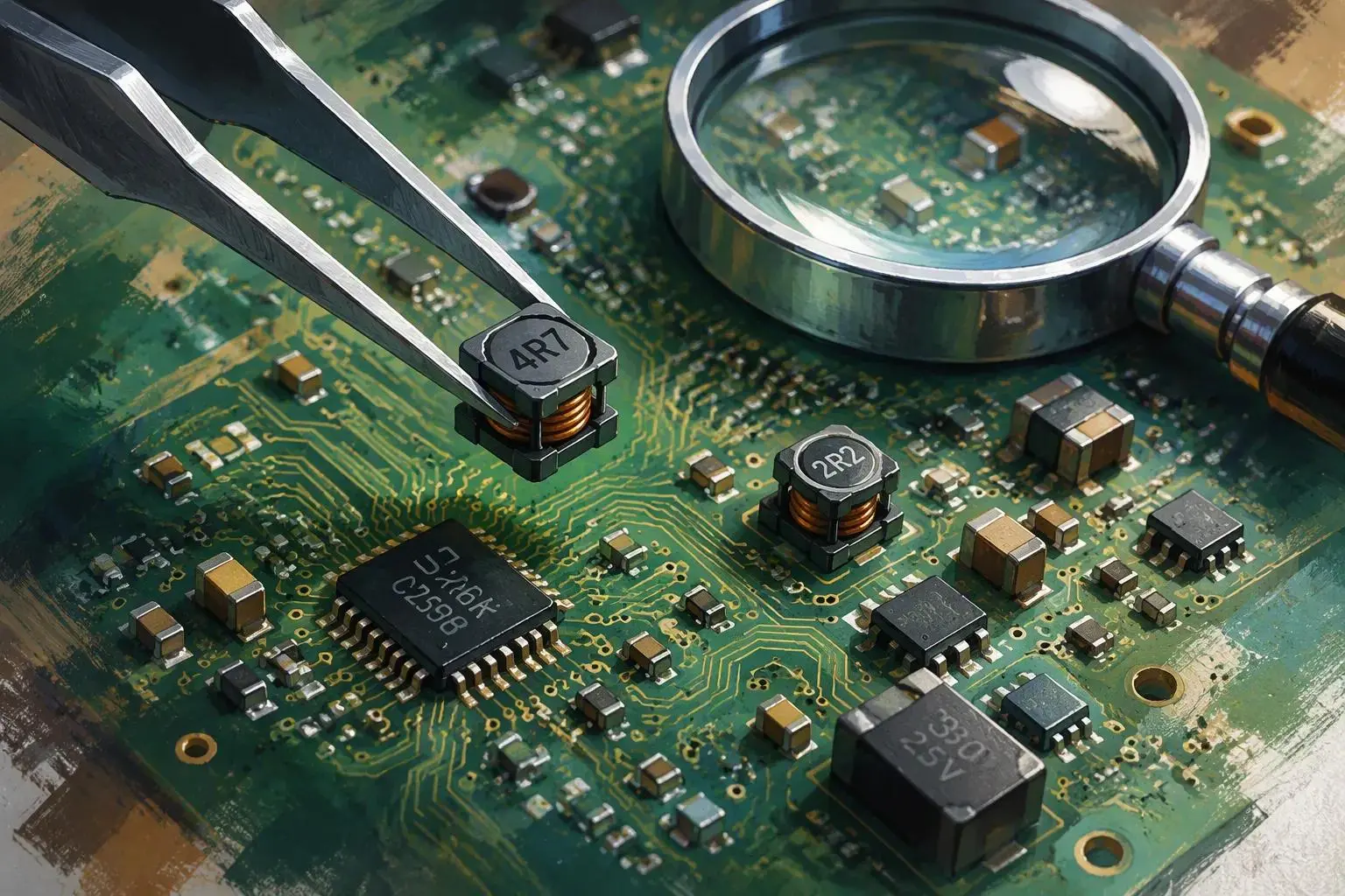 วิธีการเลือกตัวเหนี่ยวนำ SMD ที่เหมาะสมสำหรับการออกแบบ PCB ความหนาแน่นสูง